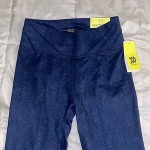 NWT Navy Leggings
